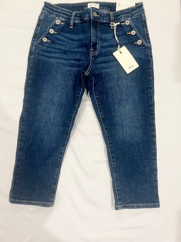 "Kancan" Capri Jeans